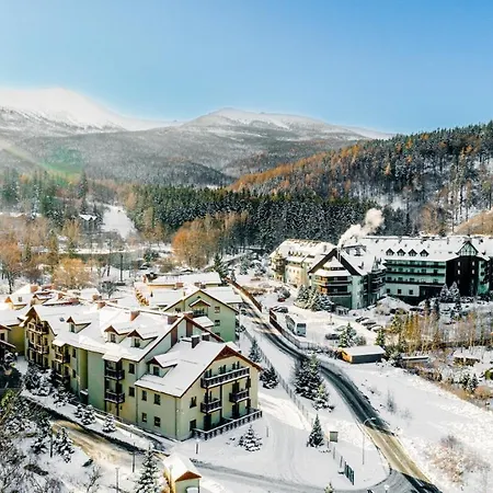 Appartement Wonder - Cud Malina Z Kominkiem, Klimatyzacja I Widokiem Na Karkonosze, Blisko Centrum, Stoku, Restauracji, Aquaparku *