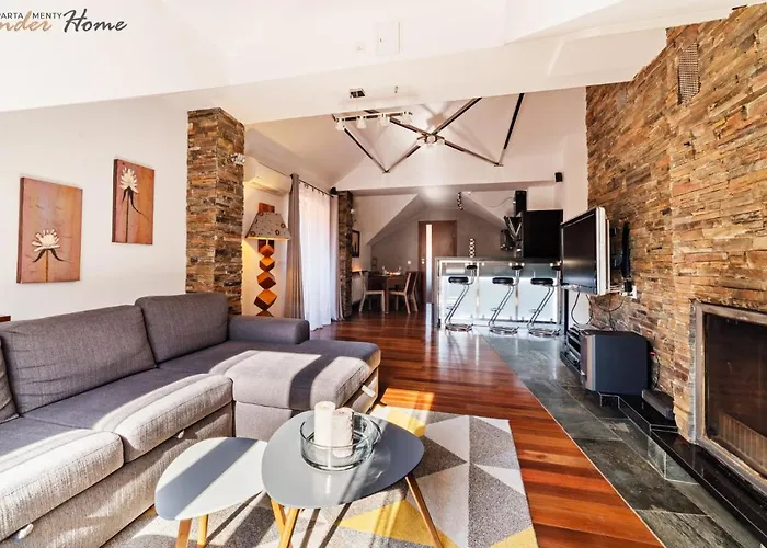 Lägenhet Wonder - Cud Malina Z Kominkiem, Klimatyzacja I Widokiem Na Karkonosze, Blisko Centrum, Stoku, Restauracji, Aquaparku Karpacz