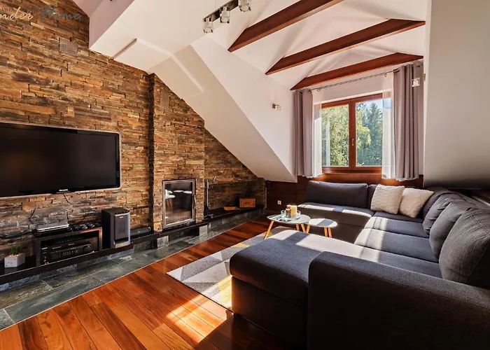 Wonder - Cud Malina Z Kominkiem, Klimatyzacja I Widokiem Na Karkonosze, Blisko Centrum, Stoku, Restauracji, Aquaparku *